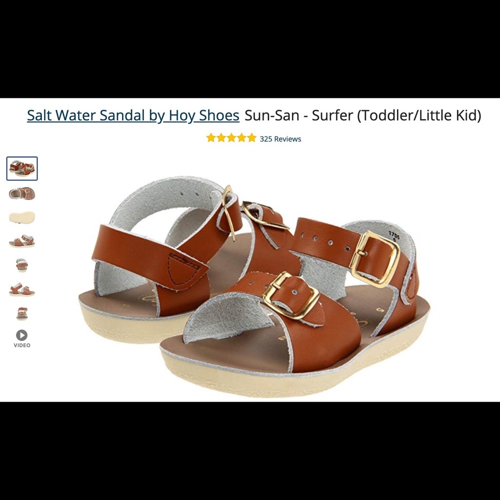 Salt Water Sandal by Hoy Shoes